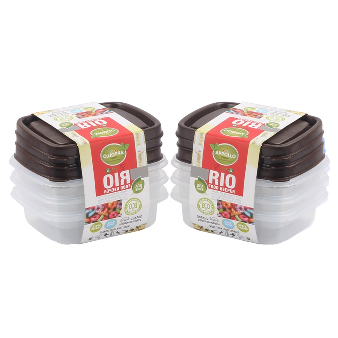 Rio Food Keeper small (250ml each) Pack of 3