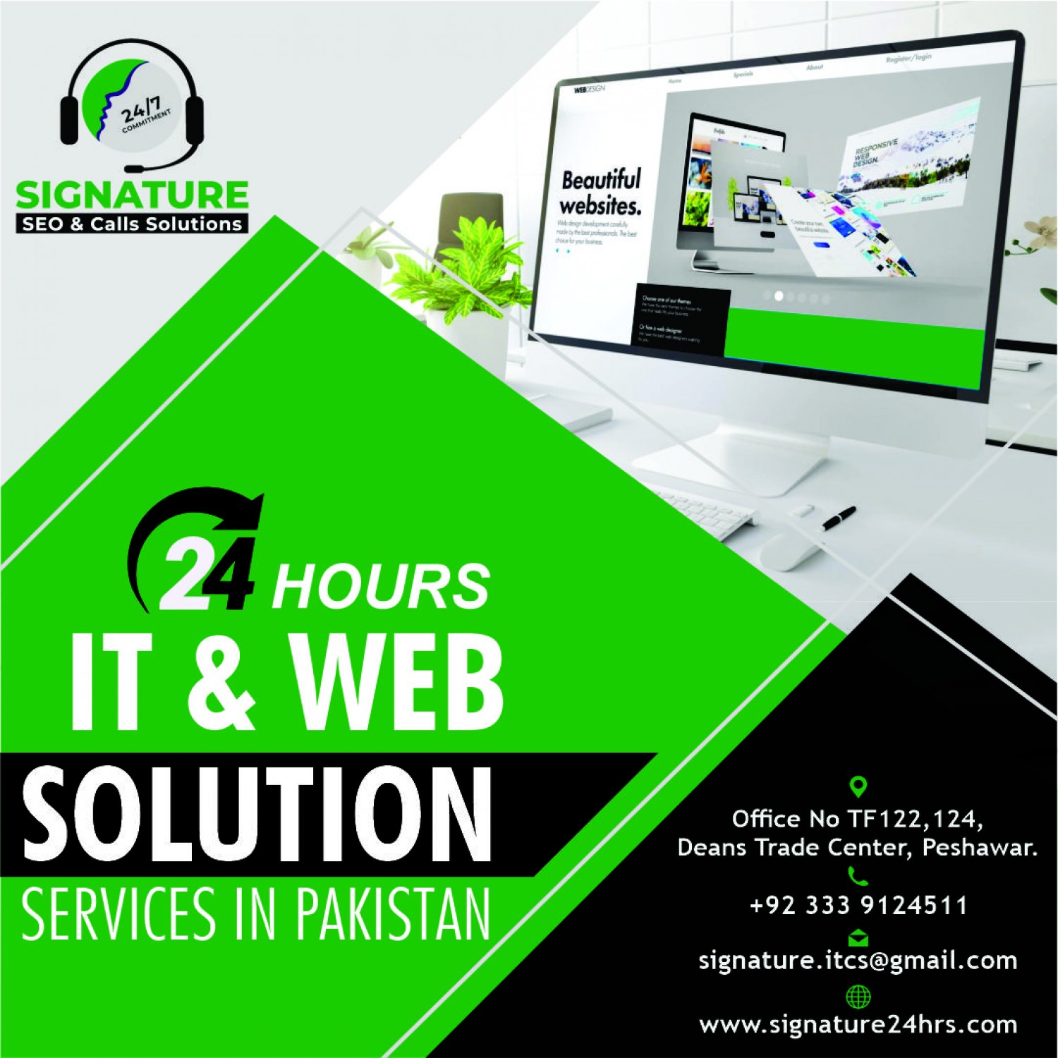 Signature 24/7 IT, SEO & Calls Solutions
